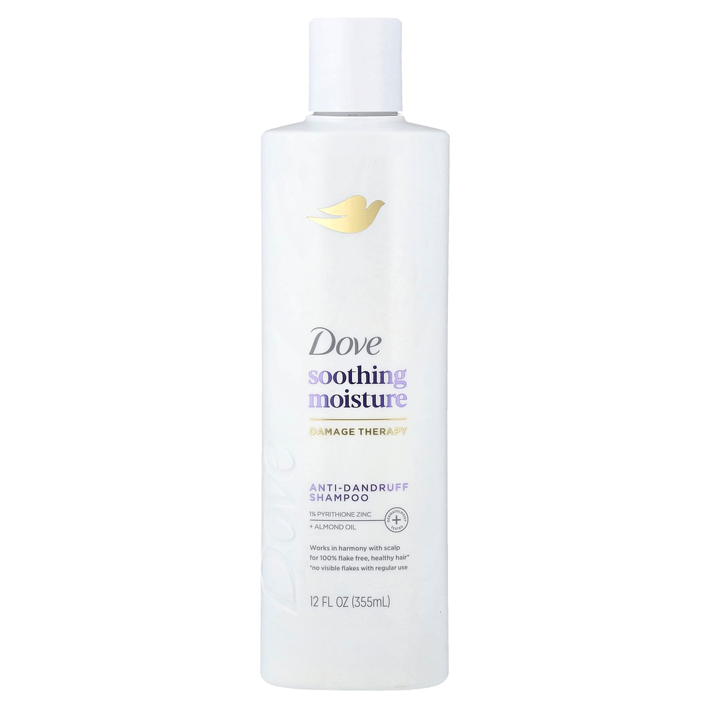 Dove, Шампунь против перхоти, успокаивающее, увлажняющее, 355 мл (12 жидк. Унций)