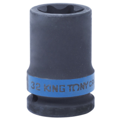 KING TONY (657532M) Головка торцевая ударная TORX Е-стандарт 3/4", E32