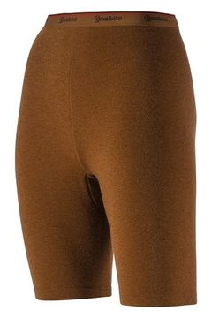 Термобелье-шорты  женские коричневые из верблюжьей шерсти GUAHOO OUTDOOR HEAVY 22-0601TP
