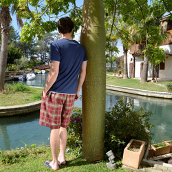 Домашний костюм с шортами и футболкой William от Casual Avenue Турция