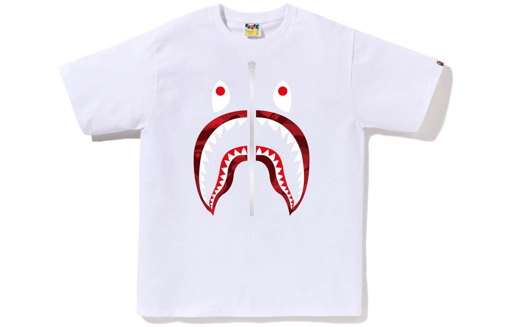 A Bathing Ape Bathing Ape The City Camo Shark Футболка