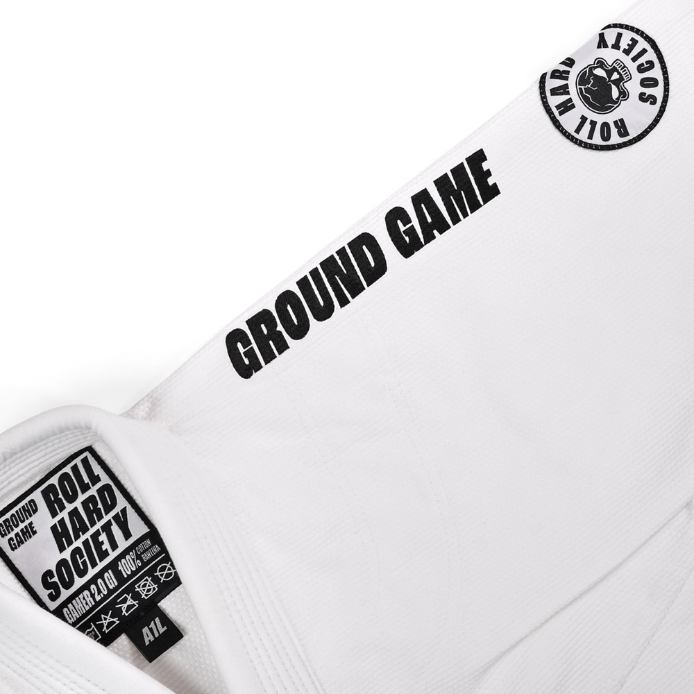 Кимоно Ground Game Gamer 2.0 белое