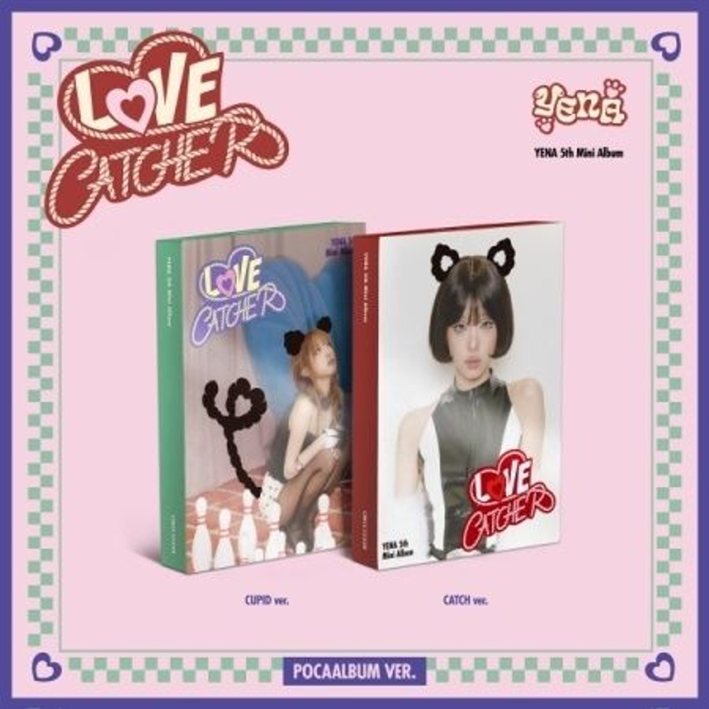 Альбом YENA - LOVE CATCHER 5th Mini Album POCAALBUM RANDOM Version