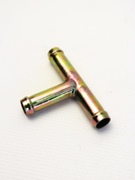 Фитинг переходник для трубок 10-10-10 (тройник, металл, угол 90)