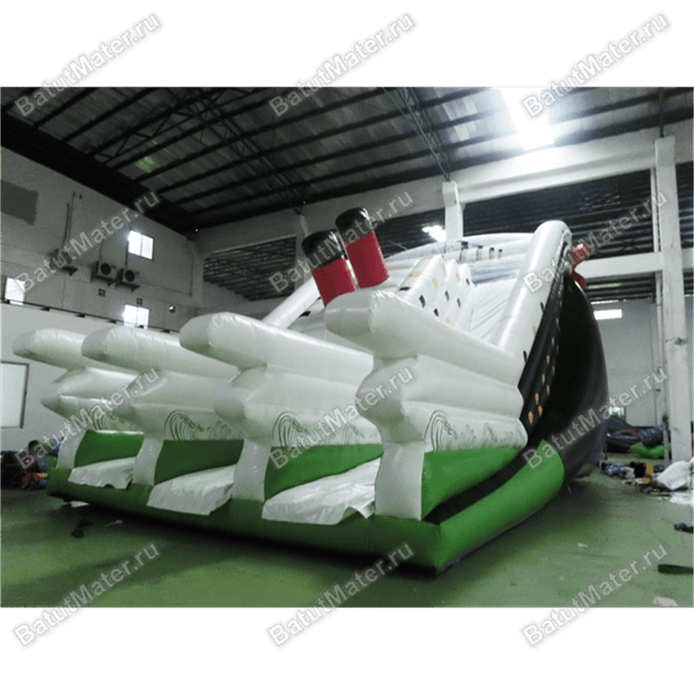 Коммерческий надувной батут «Крейсер», 12×8×7 м