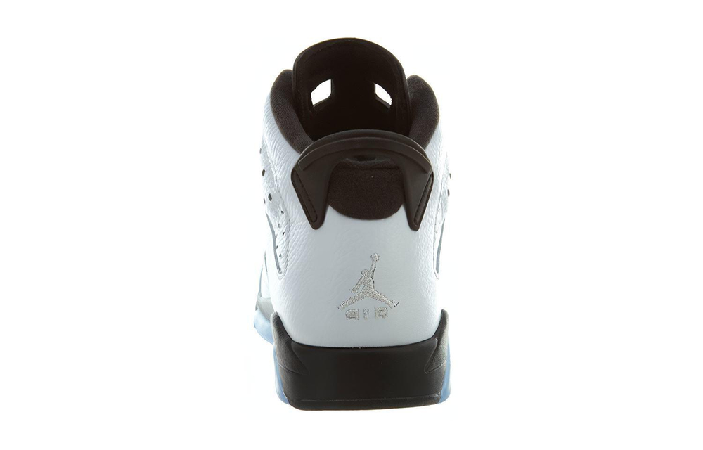 Кроссовки Jordan Air Jordan 6 Retro White Jade Black (Женская размерная сетка)