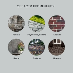 Лак BRITE для камня, тротуарной плитки и брусчатки с эффектом "Мокрого камня" 5 л