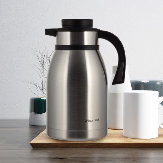 Термос конференция 2000 мл. Kamille KM 2222 из нержавеющей стали