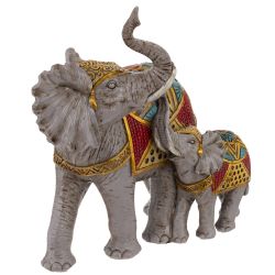 GAEM Фигурка декоративная "Слоны", L19 W10 H19,5 см