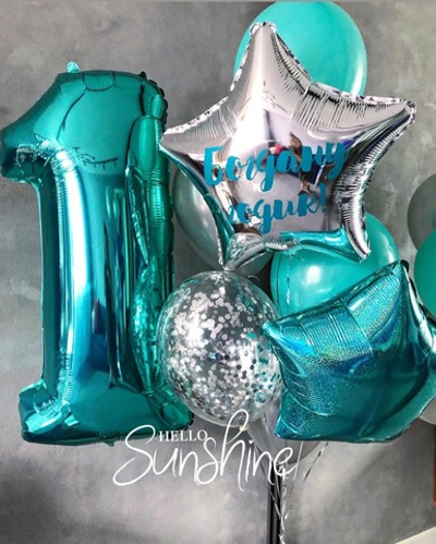 Набор шаров на годик №16