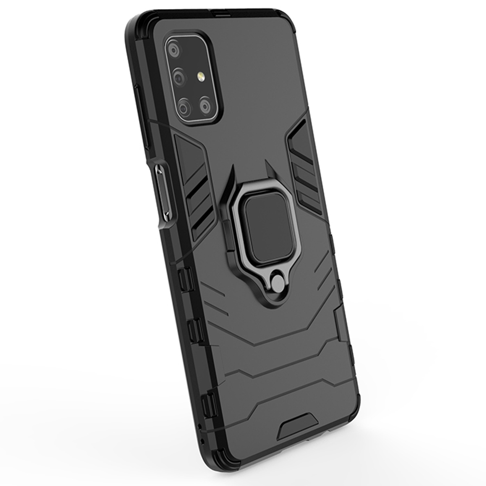 Противоударный чехол с кольцом Panther Case для Samsung Galaxy M51