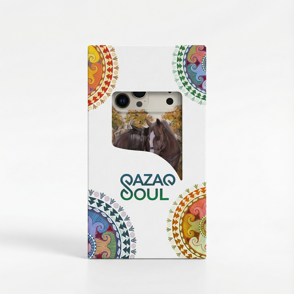 Чехол на айфон QAZAQ SOUL Құсни-Қорлан