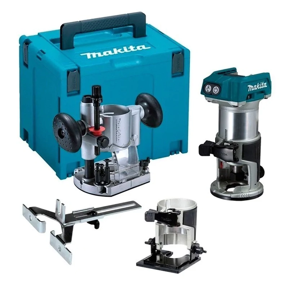 Makita DRT50ZJX2 аккумуляторный кромочный фрезер (без АКБ и ЗУ)