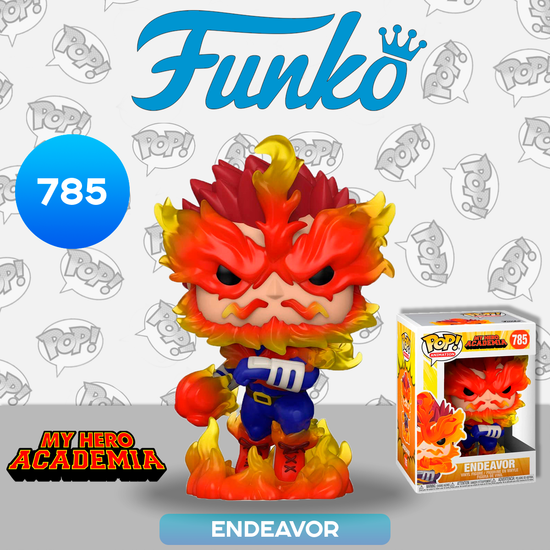 Фигурка Funko POP! Animation My Hero Academia Endeavor (785) 48470 / Фигурка по мотивам аниме "Моя геройская академия", Старатель