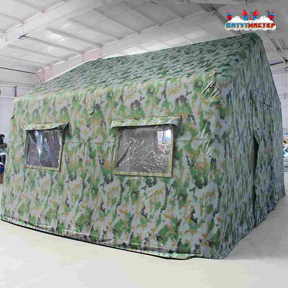 Модуль пневмокаркасный военный «Тень леса» из ПВХ 6×4×3 м