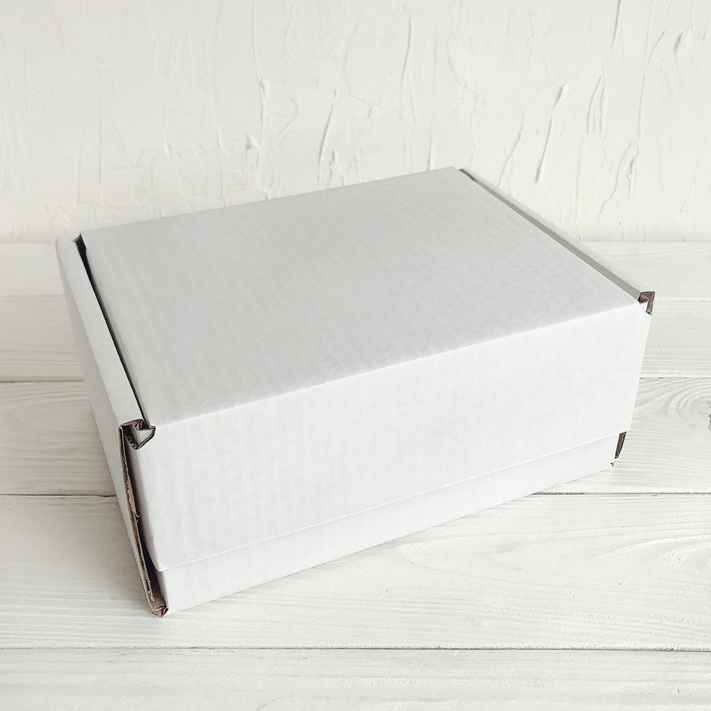 Почтовая коробка 22 х 16,5 х 10 см, тип Д, белая