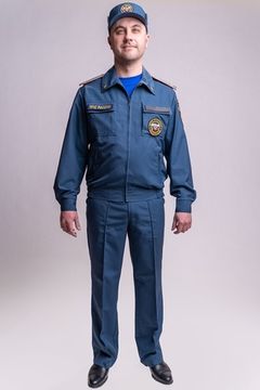 [М] Костюм летний "МЧС" нов\обр (ткань патруль-240)