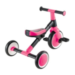 Трёхколёсный велосипед-беговел Globber Learning Trike 2 в 1 Fuchsia