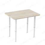 Стол МАЛЫШ на телескопических опорах (стандартный цвет - дуб сонома)