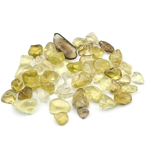 Цитрин галтовка фракция 10-20 мм, упаковка 100 грамм