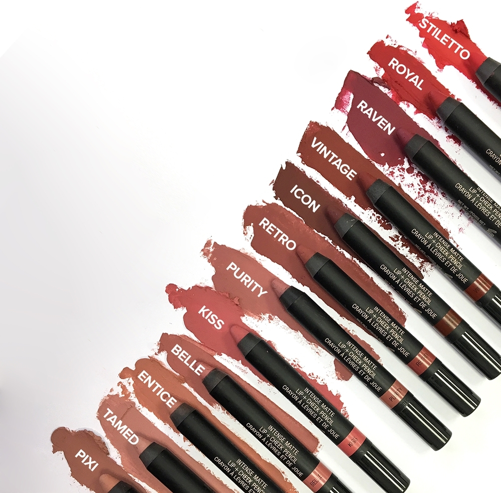 Nudestix Intense Matte - Универсальный карандаш для губ и щек, 2,8 g