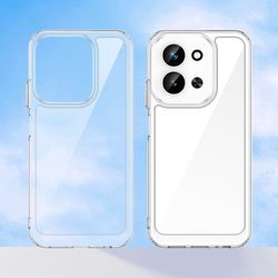 Противоударный чехол для смартфона Xiaomi Redmi 15C 4G, усиленные прозрачные защитные рамки