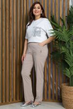 Брюки Бланж (бежевые) Б13391-18М LT Collection