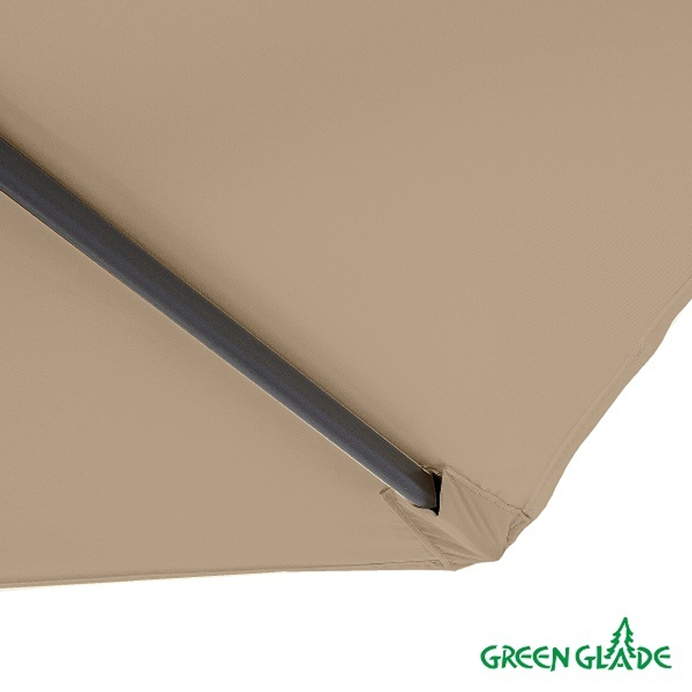 Зонт садовый Green Glade 6005 тауп