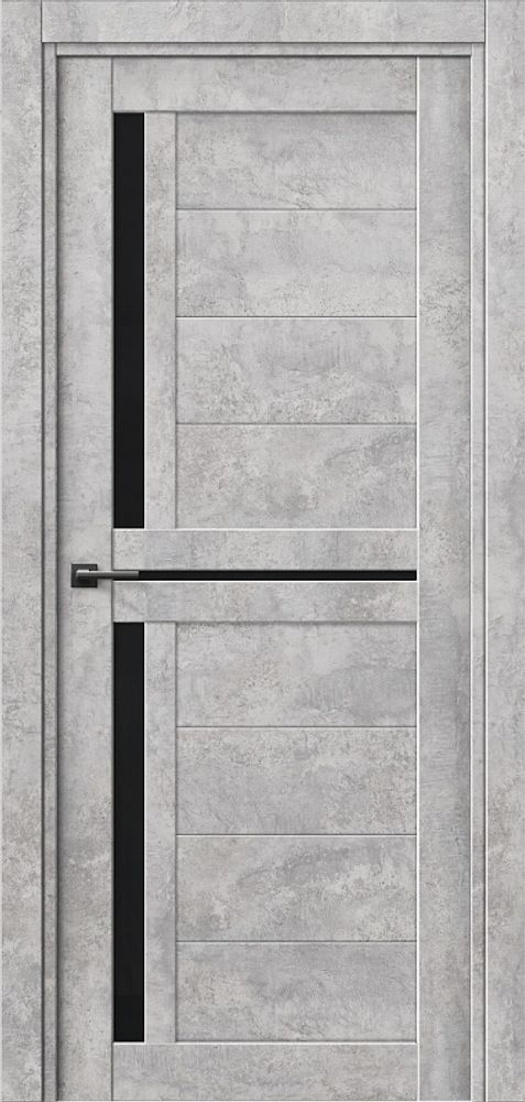 FLAT M2 Белая эмаль черный молдинг