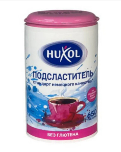 Хуксол Подсластитель в таблетках, 650 табл в даторе 12 шт/кор