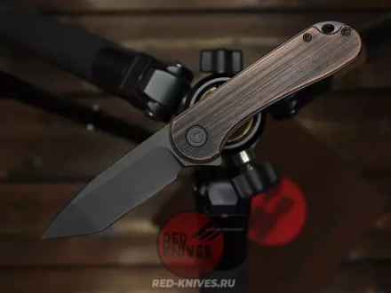 Складной нож Civivi Elementum C907T-B сталь D2, рукоять Медь