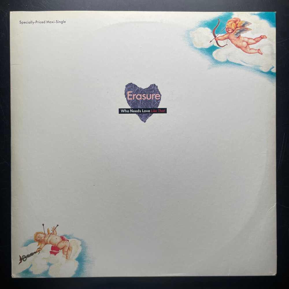 Erasure ‎– Who Needs Love Like That (Канада 1985г.) 12", 45 RPM