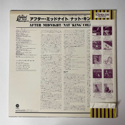 Винтажная виниловая пластинка LP Nat King Cole And His Trio After Midnight (Japan 1977) (Obi)