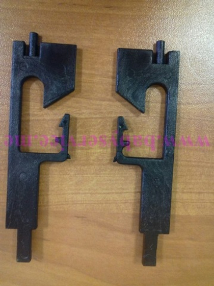 Защелка крепления люльки правая