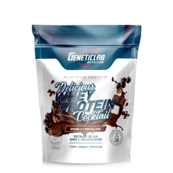 Geneticlab.Delicious whey protein coctail 900 грамм вкус шоколад