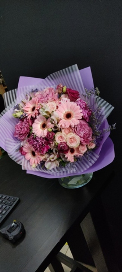 Букет розовый