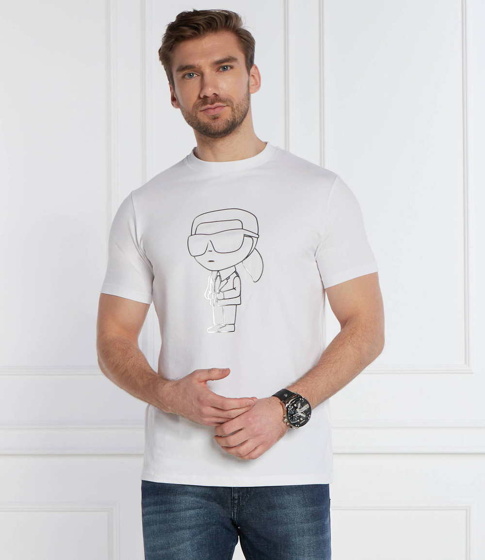 Футболка Karl Lagerfeld - белый(755054 542221)