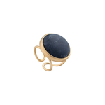 Кольцо Possebon Pearl Sodalite 16.5 мм K0948.22 BL/G