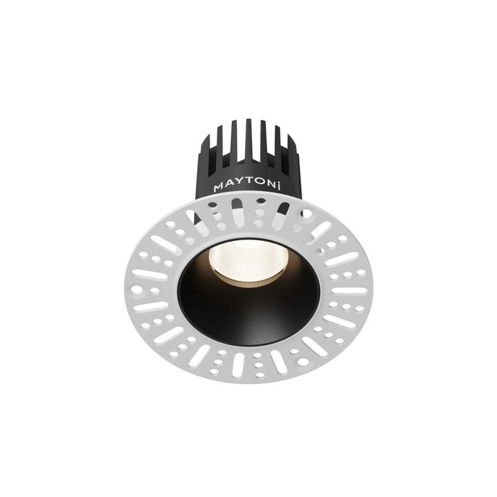 Встраиваемый светильник Maytoni Technical Dip DL119-10W-4K-TRS-B