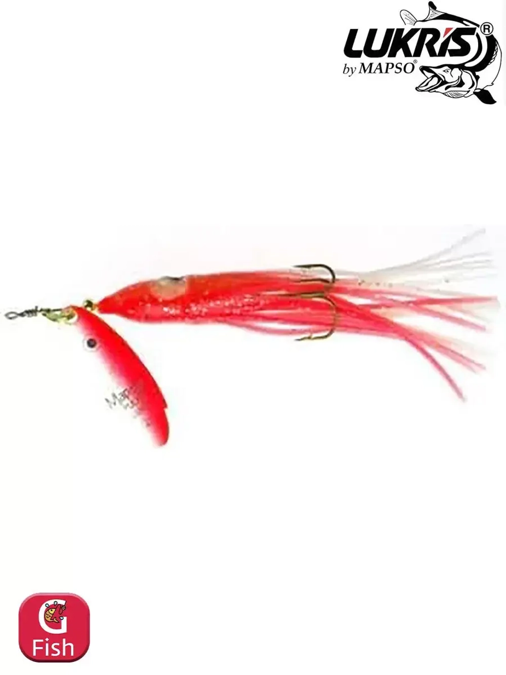 Блесна вертушка PULPO LUKY, 2, verde, 9 гр мм