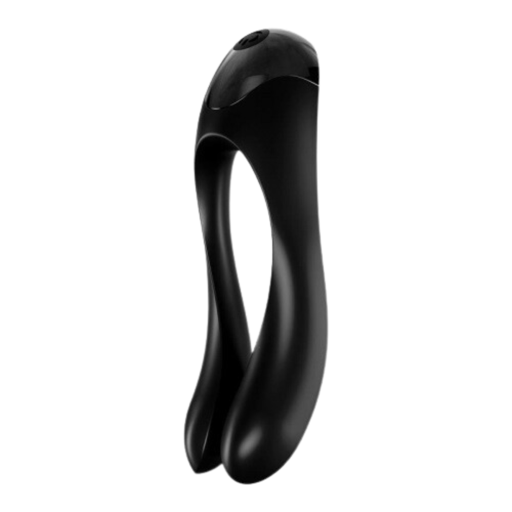 Вибратор-подкова на палец Satisfyer Candy Cane (3 мотора, 10 режимов)