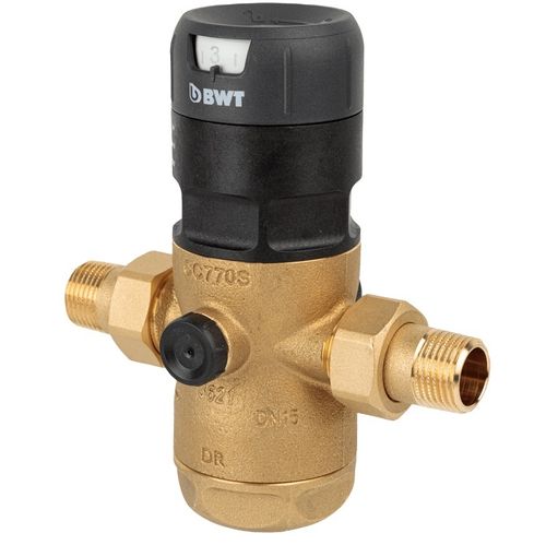 Редуктор давления BWT D1 Eco 1/2", PN25, 1.5-7 бар для горячей воды (125300274)