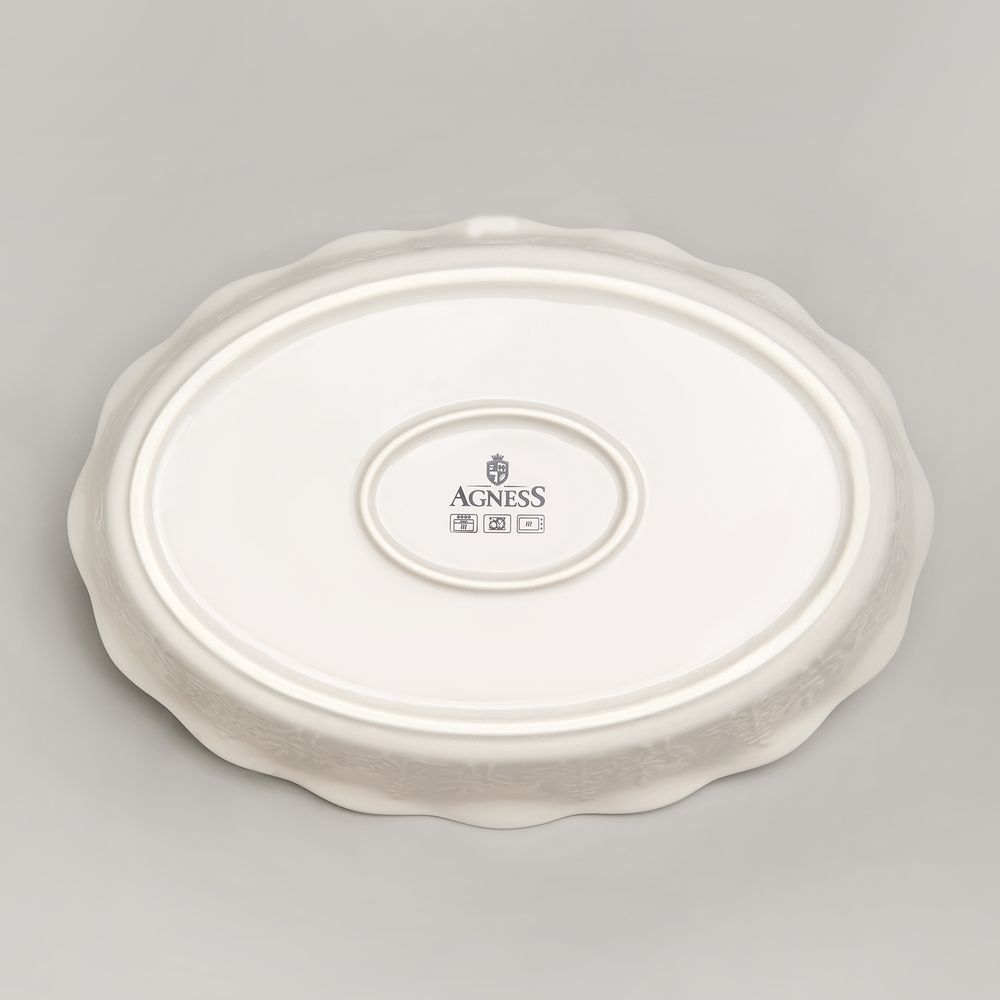 ФОРМА ДЛЯ ЗАПЕКАНИЯ ОВАЛЬНАЯ BEIGE 33*23,5*7 СМ 1900 МЛ