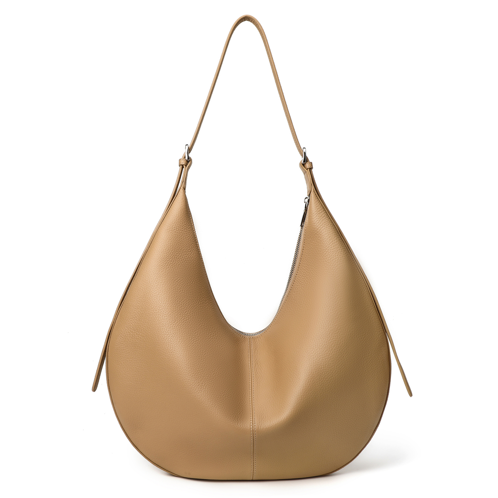 Сумка LUNE цвета светлой карамели