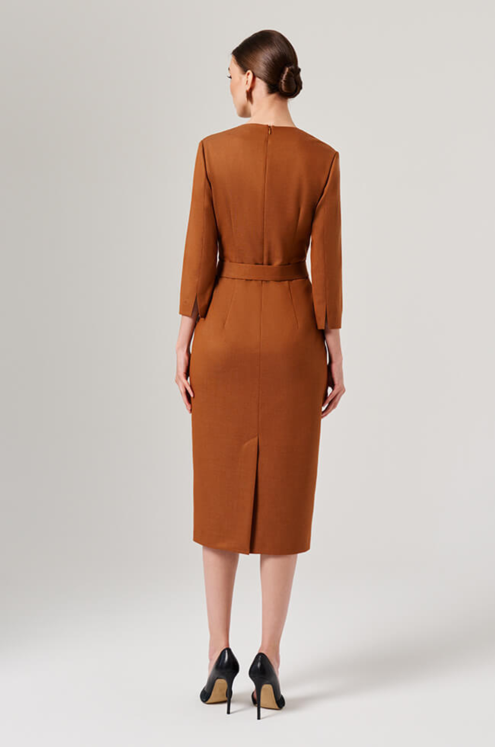 51615 Платье женское (янтарный)