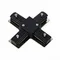 ST002.449.00 Коннектор X-образный ST-Luce Черный БЭЙС