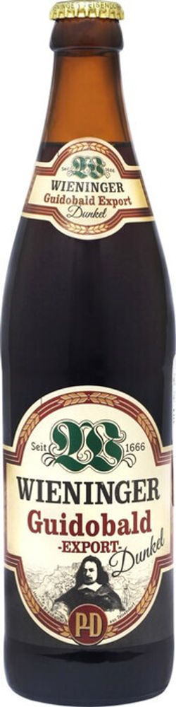 Пиво Винингер Гуидобалд Экспорт Дункель / Wieninger Guidobald Export Dunkel 0.5 - стекло