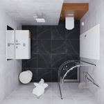 Душевая Ширма Triton Альфа-Хром 100х100