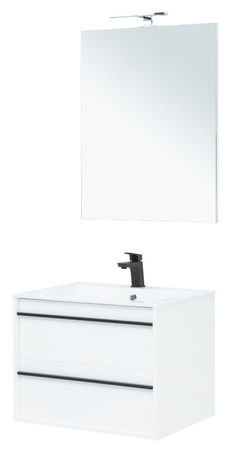 Мебель для ванной Aquanet Lino 70 белый матовый