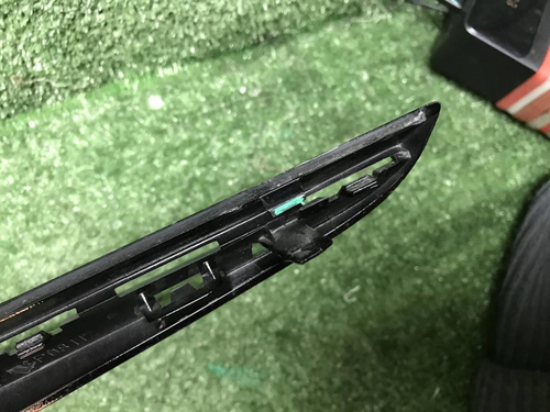 Накладка решетки радиат. Mercedes C w205 18-23 AMG